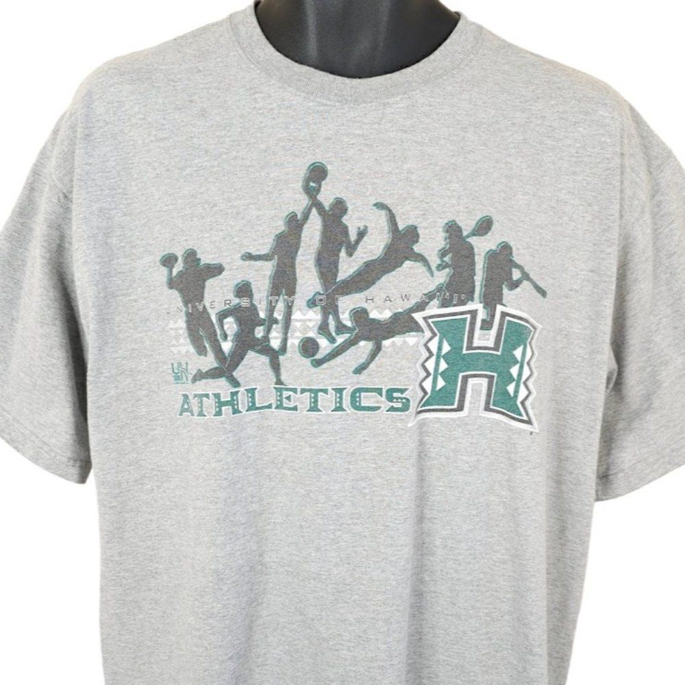 Hawaii Rainbow Warriors T Shirt Mens Size XL NCAA University Athletics